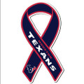 Houston Texans Ribbon Magnet