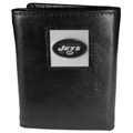 New York Jets Deluxe Leather Tri-fold Wallet