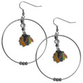 Chicago Blackhawks 2" Hoop Earrings