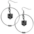 Los Angeles Kings 2" Hoop Earrings