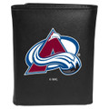 Colorado Avalanche Large Logo Leather Tri-fold Wallet