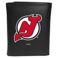 New Jersey Devils Large Logo Leather Tri-fold Wallet