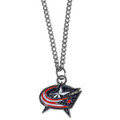 Columbus Blue Jackets Chain Necklace with Small Charm