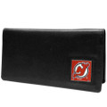 New Jersey Devils Leather Checkbook Cover