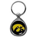Iowa Hawkeyes Chrome Key Chain