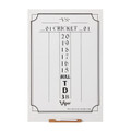 Viper Large Cricket Dry Erase Dart Scoreboard