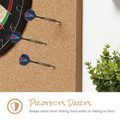 Viper Wall Defender III Cork Dartboard Surround