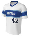 A4 Flourish Sublimated Custom Baseball Jersey
