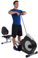 Stamina 15-9003A Deluxe Conversion II Recumbent Exercise Bike / Rowing Machine