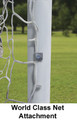 First Team 21' x 7' World Class 40 Sr. Club Semi-Permanent Soccer Goal - Pair