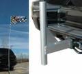 Flag Pole Hitch Mount