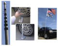 Ultimate Tailgater's Package - Includes 20' Telescoping Flag Pole and Tire Mount