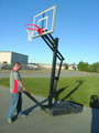 First Team OmniSlam Adjustable Portable Basketball Hoop