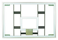 First Team 48" x 72" Conversion Glass Basketball Backboard