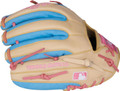 Rawlings Heart of the Hide Series 11.5" Baseball Glove - Right Hand Throw - Camel/Columbia Blue