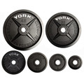York 2" Legacy Cast Iron Precision Milled Olympic Plate