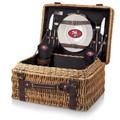 San Francisco 49ers Black Champion Picnic Basket