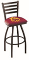 Arizona State Sun Devils Swivel Bar Stool with Ladder Style Back