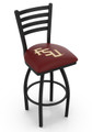 FSU Seminoles Swivel Bar Stool with Ladder Style Back
