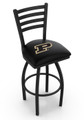 Purdue Boilermakers Swivel Bar Stool with Ladder Style Back