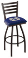 Utah State Aggies Swivel Bar Stool with Ladder Style Back