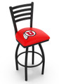 Utah Utes Swivel Bar Stool with Ladder Style Back