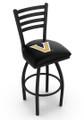 Vanderbilt Commodores Swivel Bar Stool with Ladder Style Back