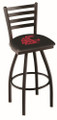 Washington State Cougars Swivel Bar Stool with Ladder Style Back