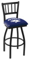 Nevada Wolf Pack Swivel Bar Stool with Jailhouse Style Back