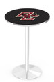 Boston College Eagles Chrome Pub Table with Round Base