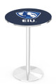 Eastern Illinois Panthers Chrome Pub Table with Round Base