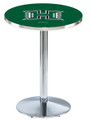 Hawaii Warriors Chrome Pub Table with Round Base
