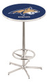 Montana State Bobcats Chrome Bar Table with Foot Ring