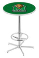 Marshall Thundering Herd Chrome Bar Table with Foot Ring