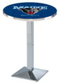 Maine Black Bears Chrome Bar Table with Square Base