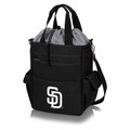 San Diego Padres Black Activo Cooler Tote