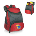 Kansas Jayhawks Red PTX Backpack Cooler