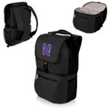 Northwestern Wildcats Black Zuma Cooler Backpack