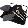 New Orleans Saints BBQ Apron Tote Set