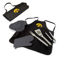 Iowa Hawkeyes BBQ Apron Tote Set