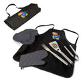 Kansas Jayhawks BBQ Apron Tote Set