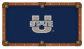 Utah State Aggies Pool Table Cloth