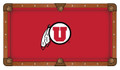 Utah Utes Pool Table Cloth