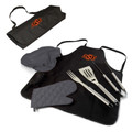 Oklahoma State Cowboys BBQ Apron Tote Set