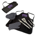 Texas Christian Horned Frogs BBQ Apron Tote Set