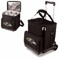 Baltimore Ravens Cellar Cooler with Trolley
