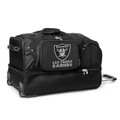 Las Vegas Raiders 27" Drop Bottom Wheeled Duffle Bag
