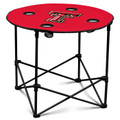 Texas Tech Red Raiders Round Folding Table