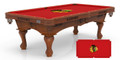 Chicago Blackhawks Pool Table