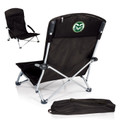 Colorado State Rams Black Tranquility Beach Chair